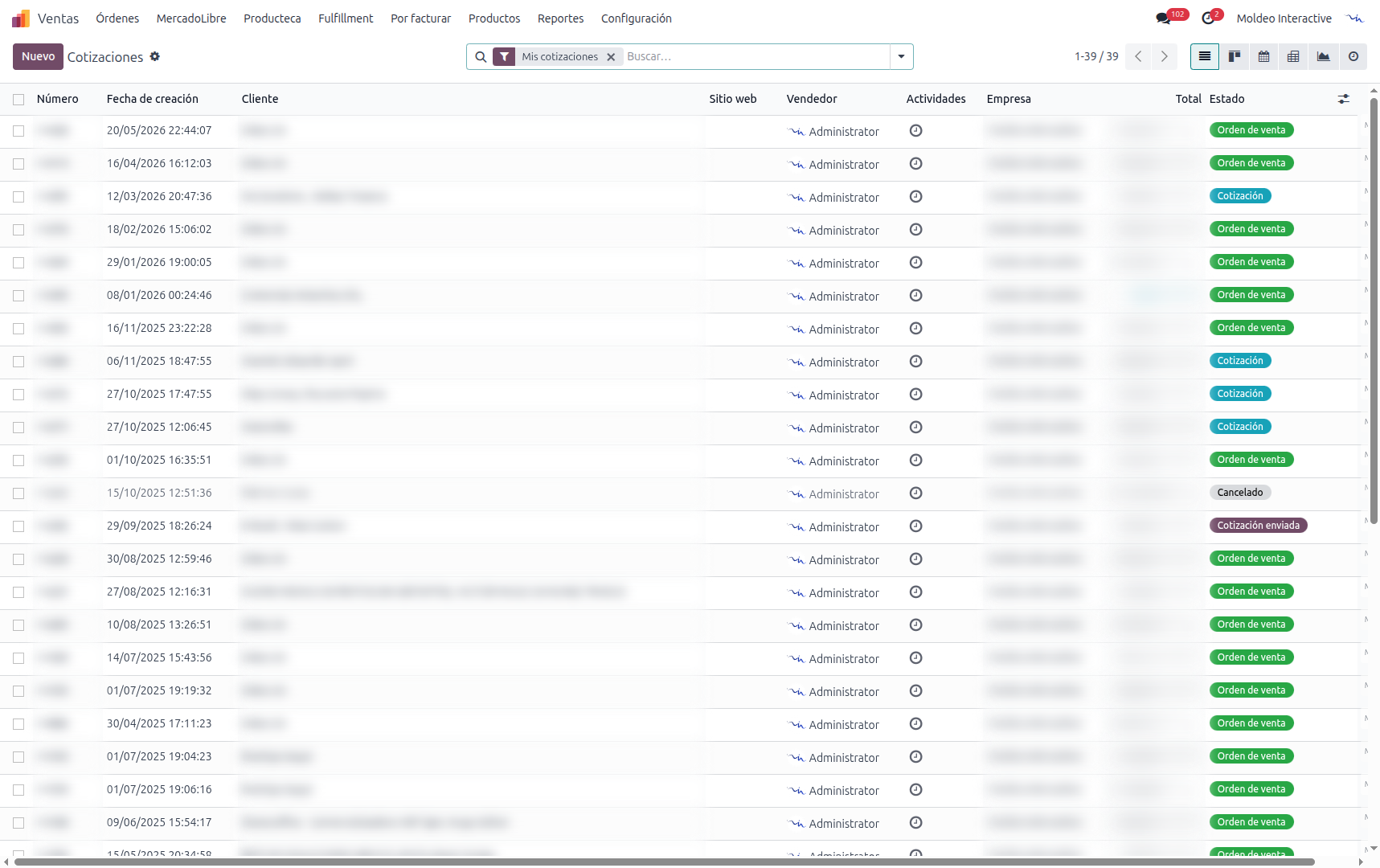 Datos sensibles enmascarados en el backend