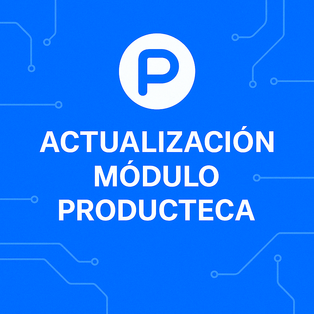 Actualización del módulo de Producteca