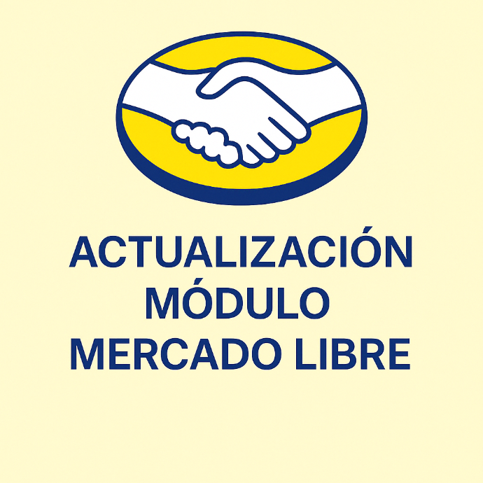 Actualización del módulo de MercadoLibre